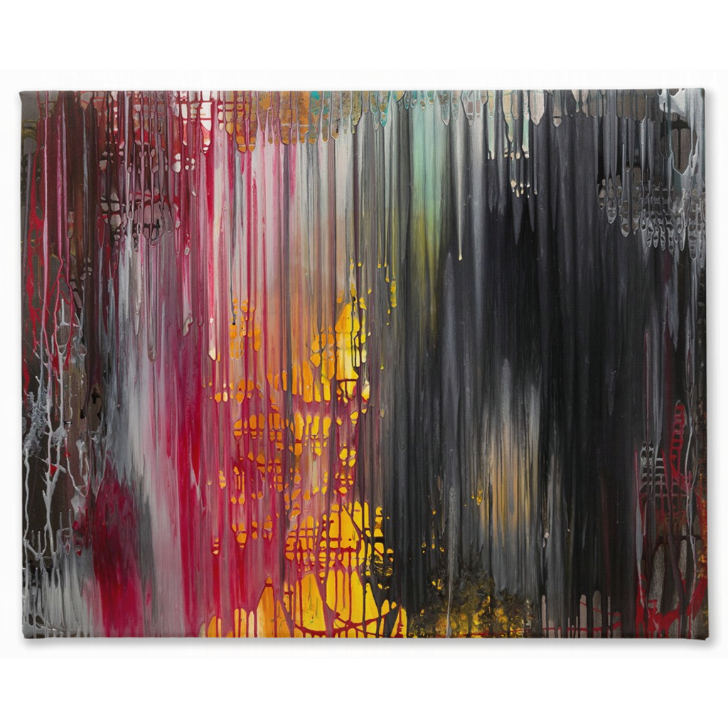 THE ABSTRACT Traditional Stretched Canvas Print