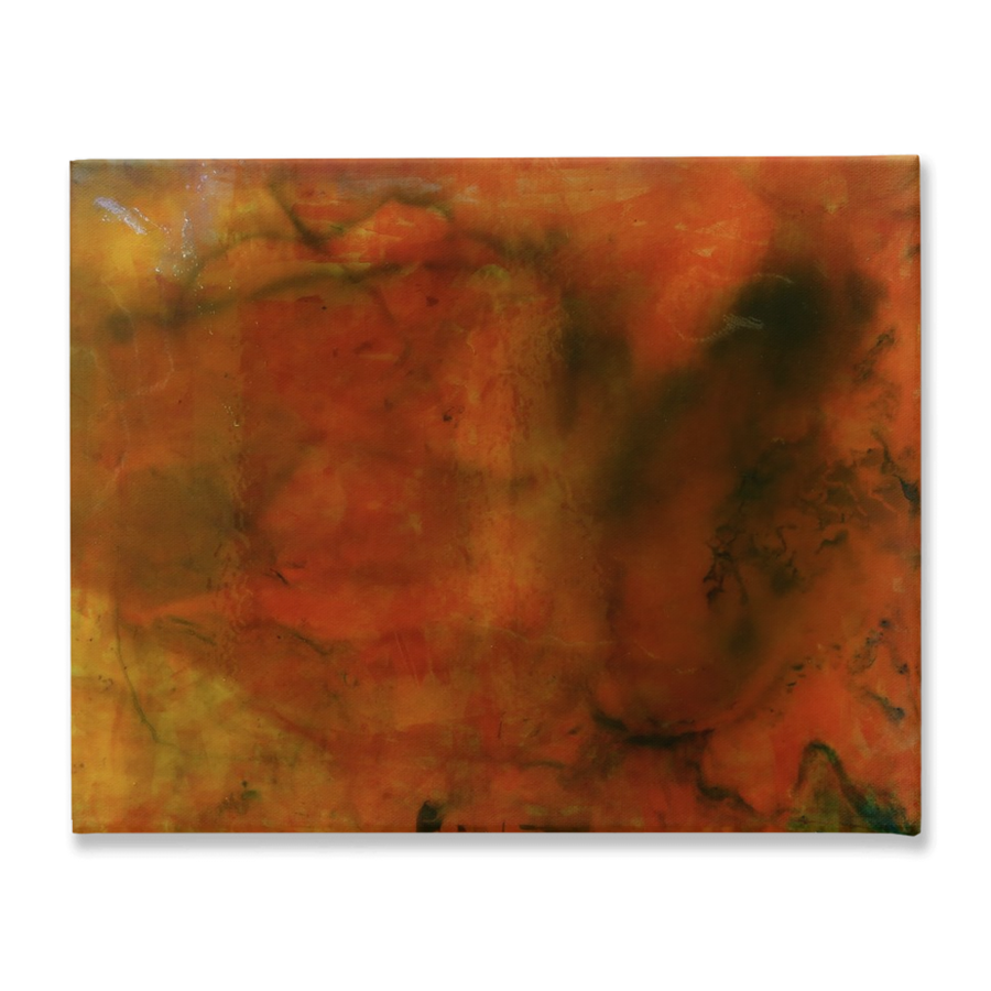 "PROFONDO NEL PENSIERO" Traditional Stretched Canvas Print
