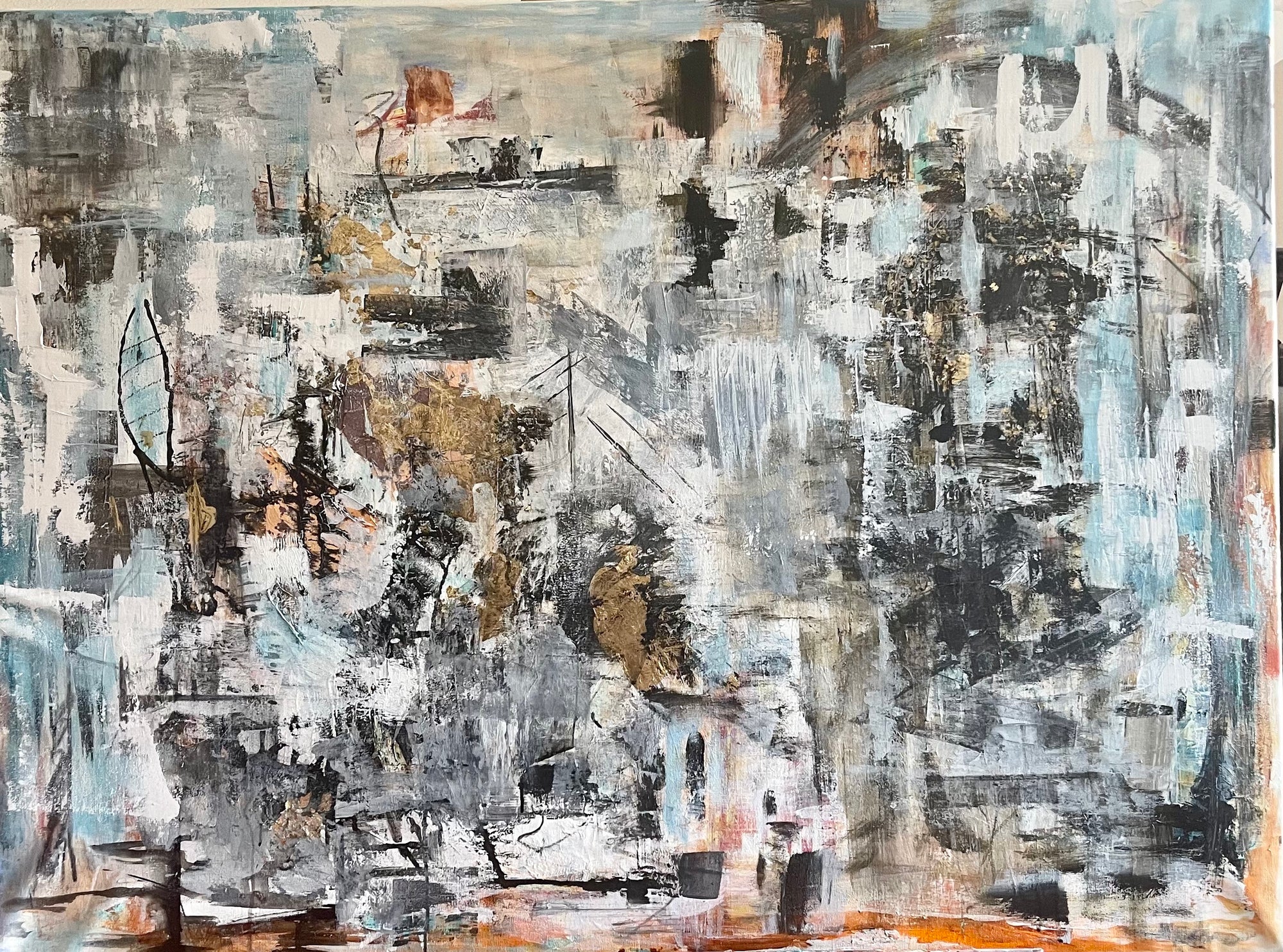 Against all odds, there is a force that moves us forward, united Original